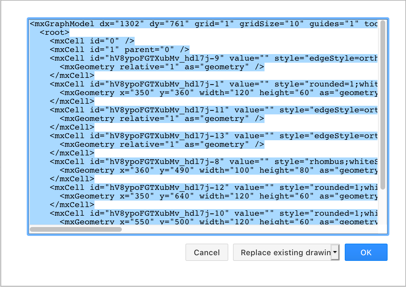 Copy your diagram's XML source into a text file if you ever encounter a problem with saving